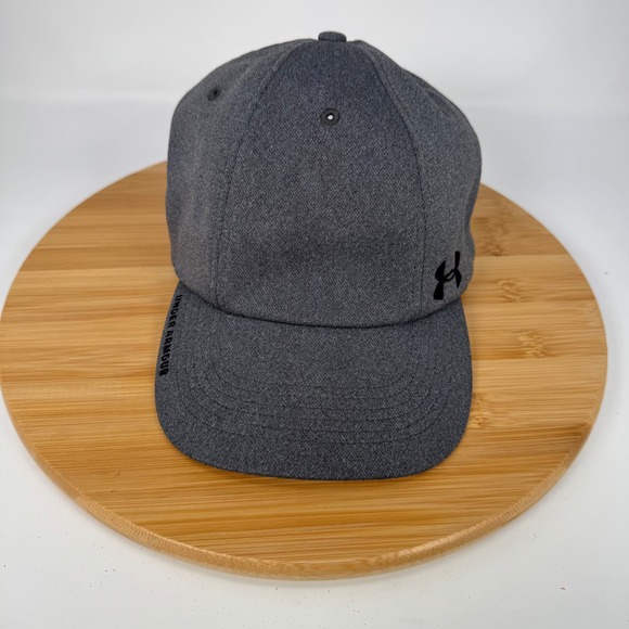 Under Armour Women's Multi Hair Cap Heathered Gray Open Back‎ Ponytail Hat - Picture 2 of 9